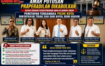 Praperadilan Menang, Status Tersangka Piche Kota Gugur: Hakim Nyatakan Penetapan Polres Belu Tak Sah
